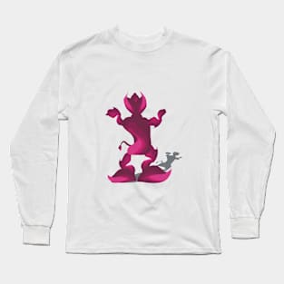 Monster Cartoon Long Sleeve T-Shirt